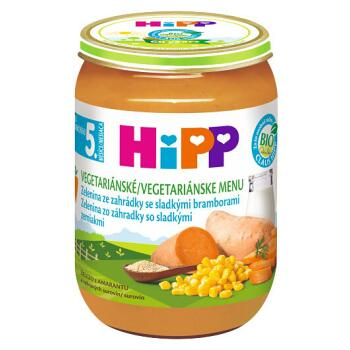 HIPP Baby Zelenina zo záhradky so sladkými zemiakmi BIO 190 g, expirácie