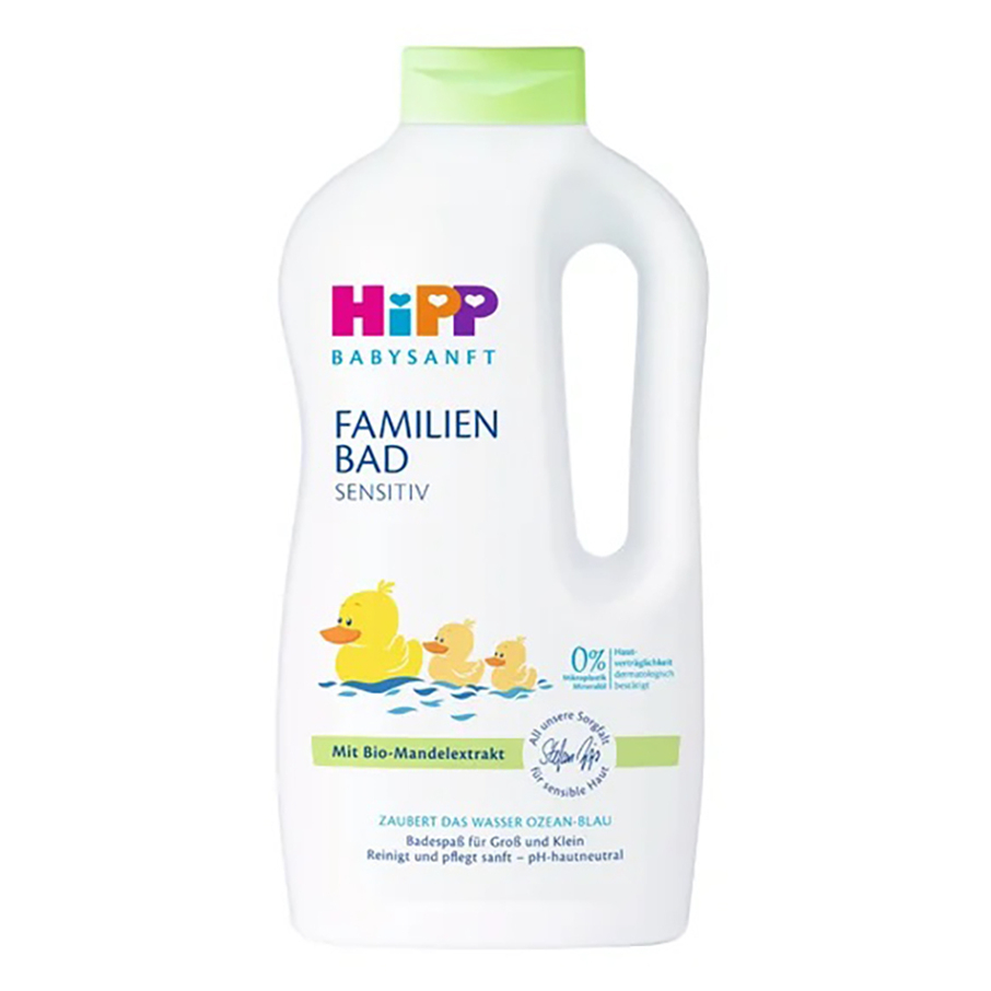 HIPP Babysanft rodinná koupel Sensitiv 1000 ml