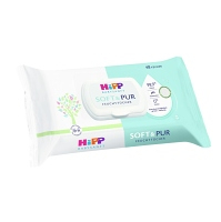 HIPP BabySanft Soft & Pur vlhčené obrúsky 48 kusov