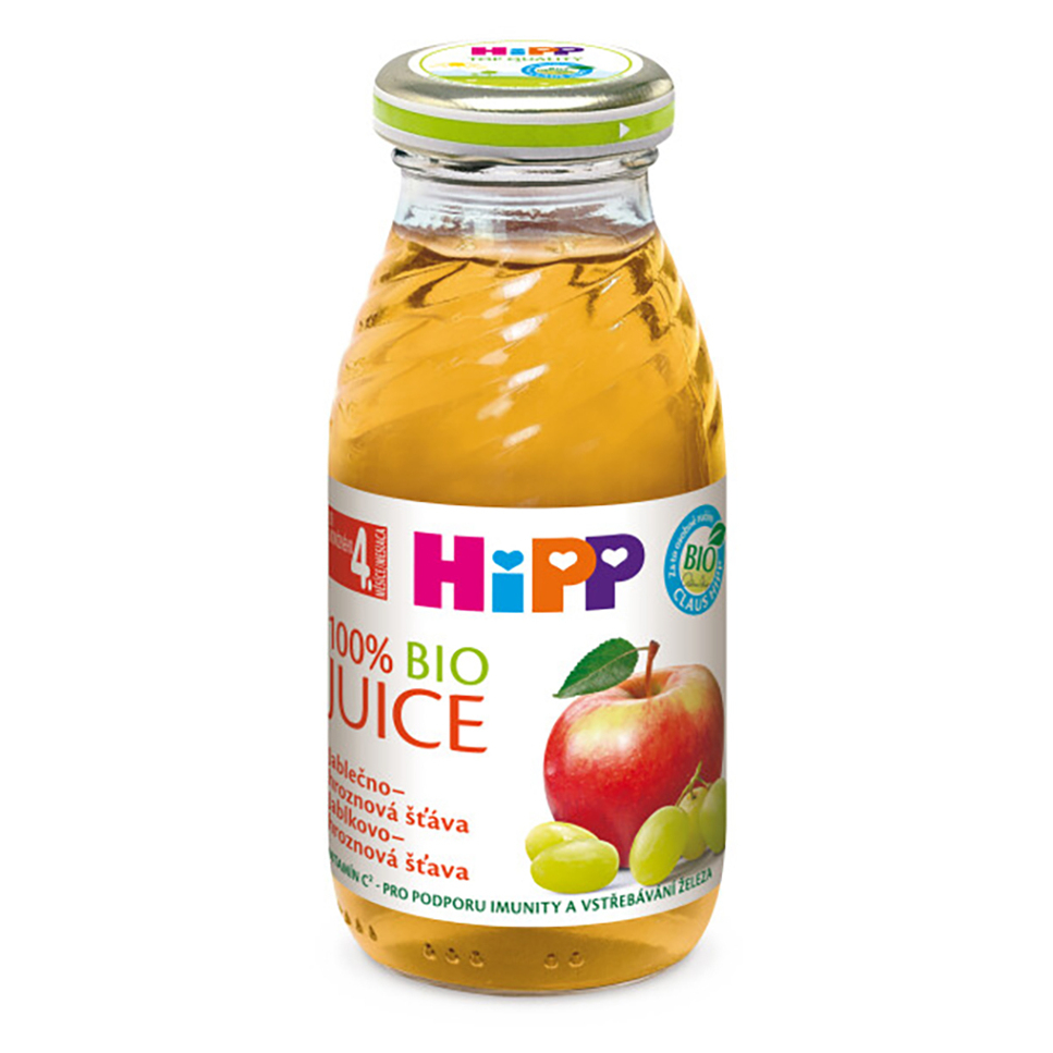 E-shop HIPP Šťava Jablčno hroznová BIO 200 ml