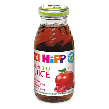 HIPP Šťava Jablčno-malinová BIO 200 ml (Ovocné šťavy) - BIO