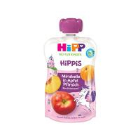 HiPP Hippies Jablko-Broskyňa-Mirabelka BIO 100 g