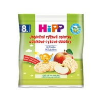 HIPP Jablčné ryžové oblátky bio 7m+ 30 g