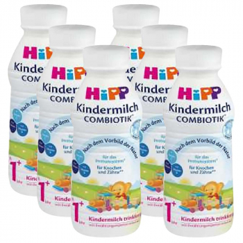 HiPP Junior Combiotik 1+ Tekuté pokračovacie mlieko 6x 470 ml