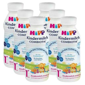 HiPP Junior Combiotik 1+ Tekuté pokračovacie mlieko 6x 470 ml