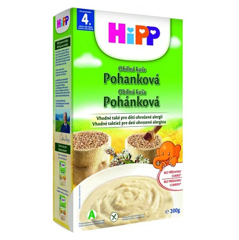 HIPP KAŠA POHÁNKOVÁ NEMLIEČNA 200G (Nemliečne kaše) - Instantné, BIO