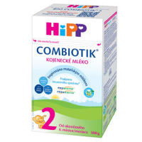 HiPP 2 BIO Combiotik Pokračovacie dojčenské mlieko od 6 - 12 mesiacov 500 g