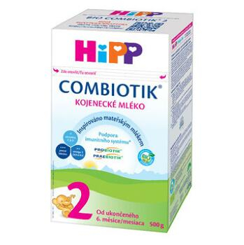 HiPP 2 BIO Combiotik Pokračovacie dojčenské mlieko od 6 - 12 mesiacov 500 g