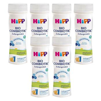 HIPP Combiotik 1 Tekuté počiatočné mlieko BIO 6x 200 ml