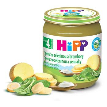 HiPP Špenát so zeleninou a zemiakmi BIO 125 g