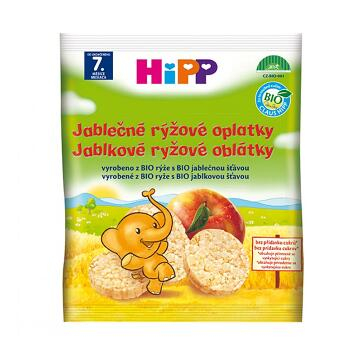 HIPP Sušienky Jablkové ryžové oplatky BIO 35 g