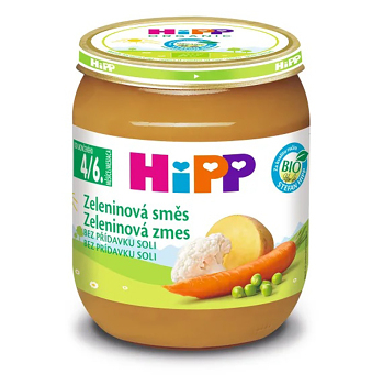 HIPP Zeleninová zmes BIO 125 g (Zeleninové príkrmy) - BIO