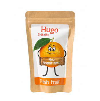 HUGO Žuvačka fresh fruit 42 g (Žuvačky, pastilky)