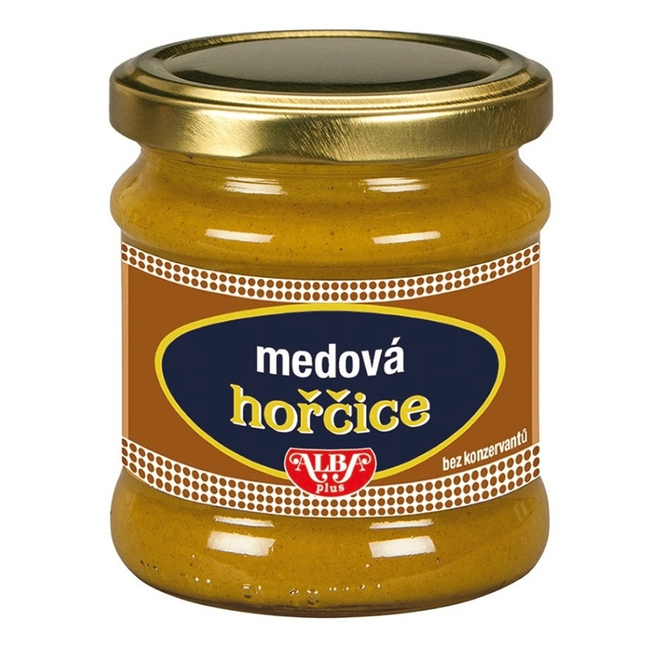 KÁVOVINY Horčica medová sklo 180 g