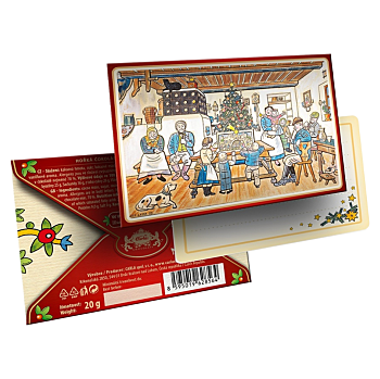 CARLA Lada horká čokoláda 20 g (Čokolády) - Horké