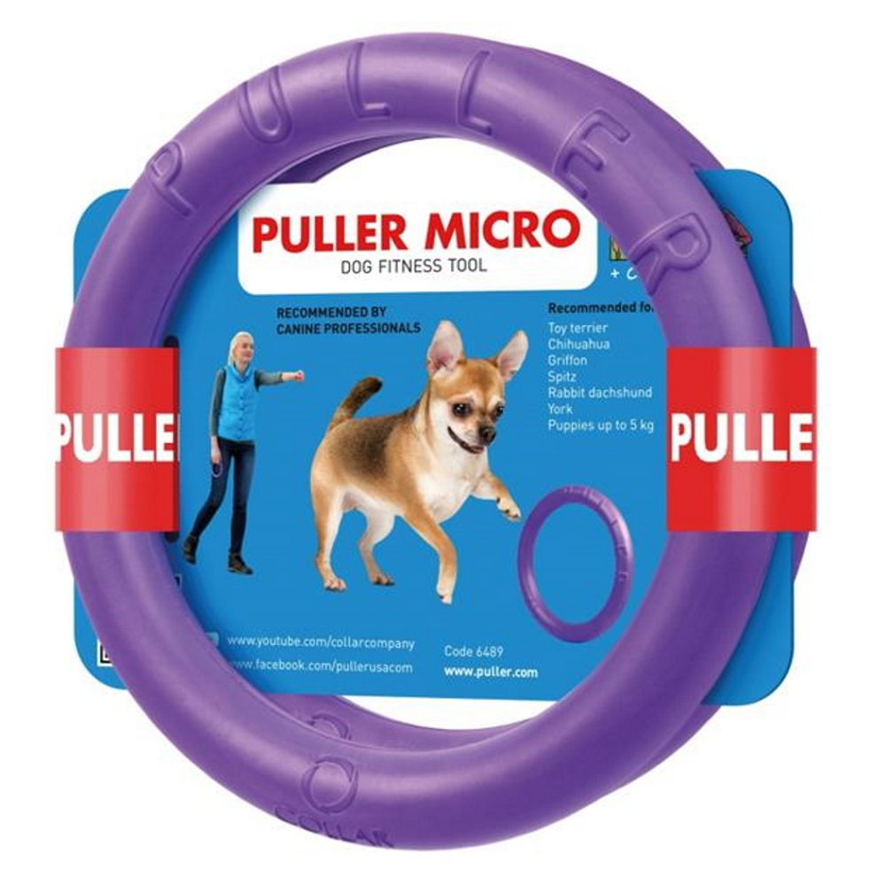 E-shop PULLER Tréningová pomôcka pre psov micro priemer 12,5 cm 2 ks