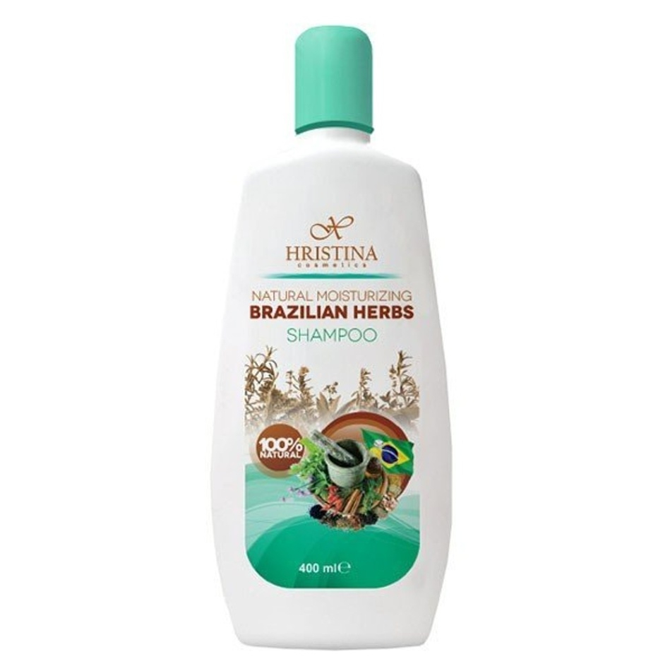 E-shop HRISTINA Prírodný hydratačný šampón brazílskej bylinky 400 ml