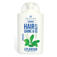 HRISTINA Prírodný šampón skorocel pre zdravé a silné vlasy 200 ml