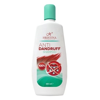HRISTINA Prírodný šampón proti lupinám 400 ml
