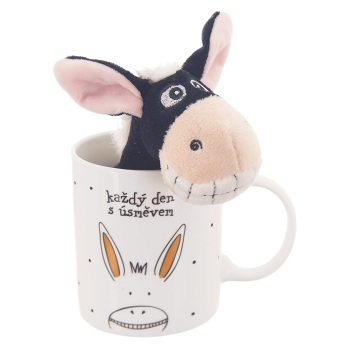 ORION Hrnček s oslíkom 0,39 l (Hrnčeky na kávu a čaj)