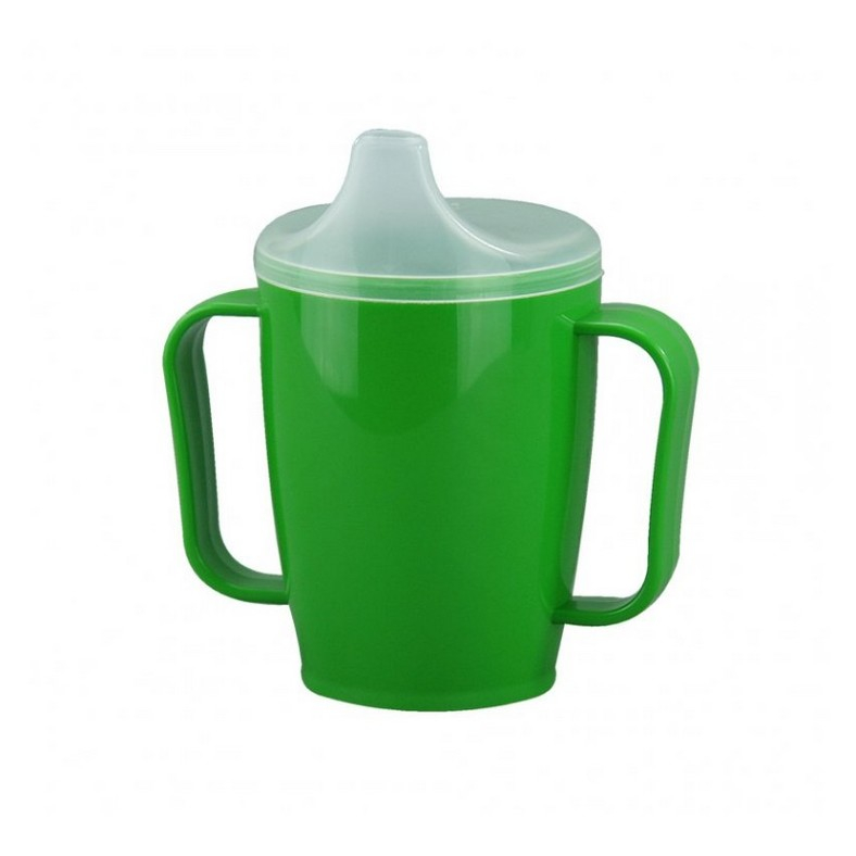 MODOM Hrnček s náustkom s dvoma viečkami zelený 250 ml kúpite na Mojalekaren.sk