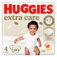 HUGGIES Detské plienky Extra Care 4 veľkosť 8-16 kg 60 kusov