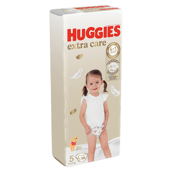 HUGGIES Detské plienky Extra Care 5 veľkosť 11-25 kg 50 kusov (Plienky 5 (11 - 25 kg)) - obrázok 4/4