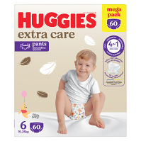 HUGGIES Detské plienky Extra Care Pants 6 BOX 15-25 kg 60 kusov