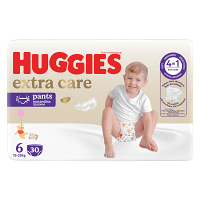 HUGGIES Detské plienky Extra Care Pants 6 veľkosť 15-25 kg 30 kusov