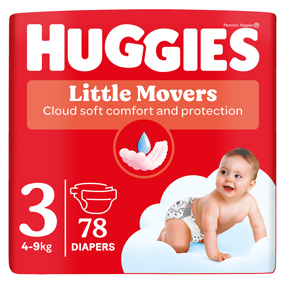 HUGGIES® Ultra Comfort Jumbo 3, 78 ks