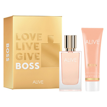 HUGO BOSS Alive - EDP 30 ml + telové mlieko 50 ml Darčekové balenie (Kozmetické balíčky) - Sada