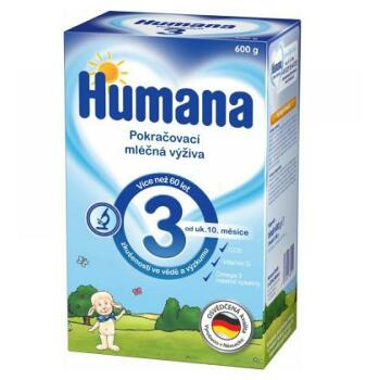 Humana 3 Pokračovacia výživa 600g