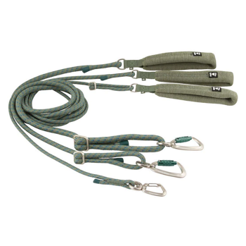 HURTTA Adjustable lanové vodítko pre psov zelené 120-180 cm 1 kus, Hrúbka vodítka (mm): 6 (Obojky, postroje a vodítka pre psov) - obrázok 2/3