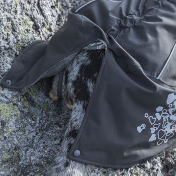 HURTTA Extreme Warmer oblečok pre psov černicový 1 ks, Veľkosť oblečku: 45