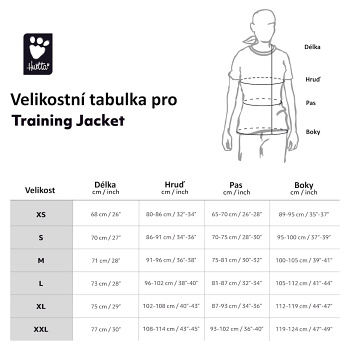 HURTTA Training ECO Výcviková bunda černicová 1 ks, Veľkosť: XS