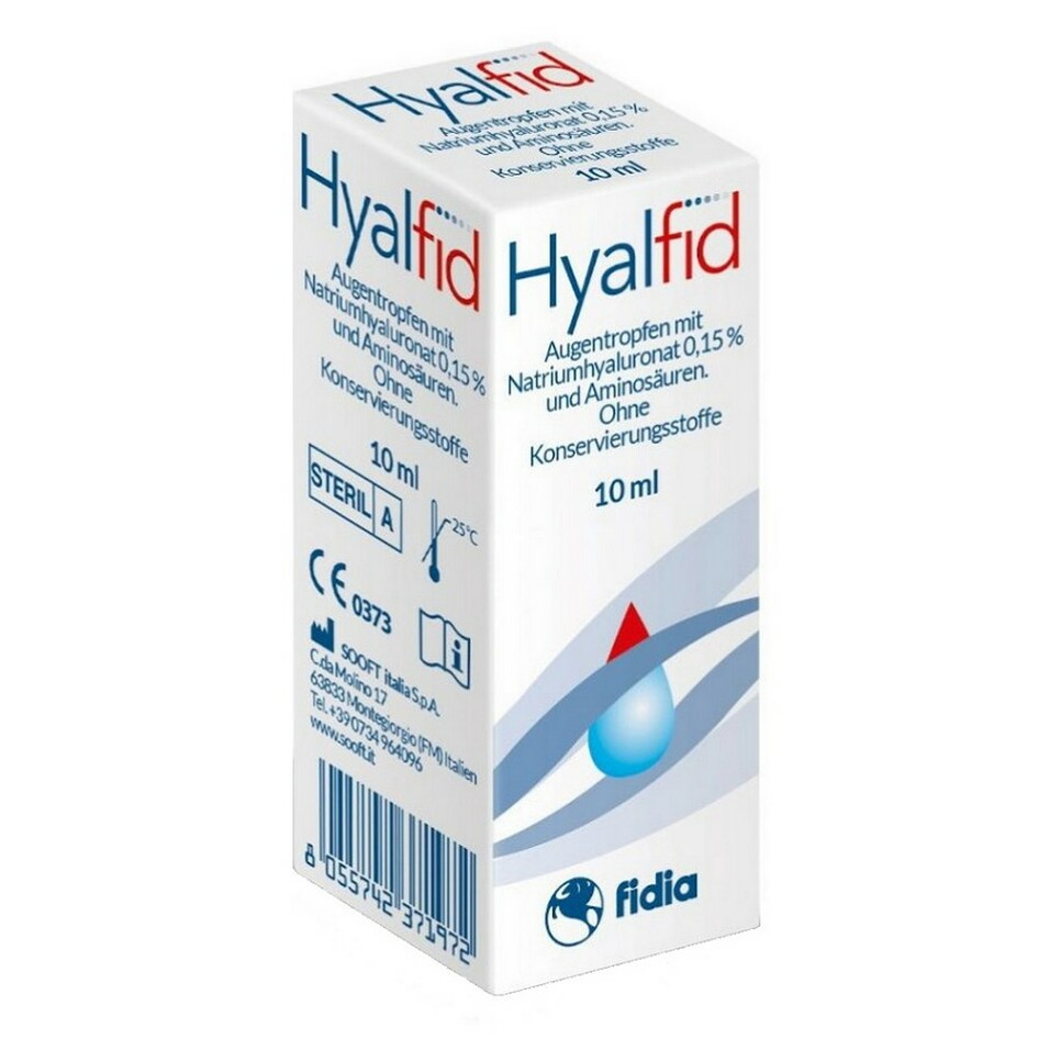 HYALFID Izotonický očný roztok 10 ml