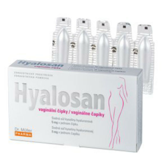DR. MÜLLER Hyalosan vaginálne čapíky 10 kusov