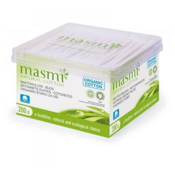 Hygienické tyčinky z organickej bavlny MASMA 200ks