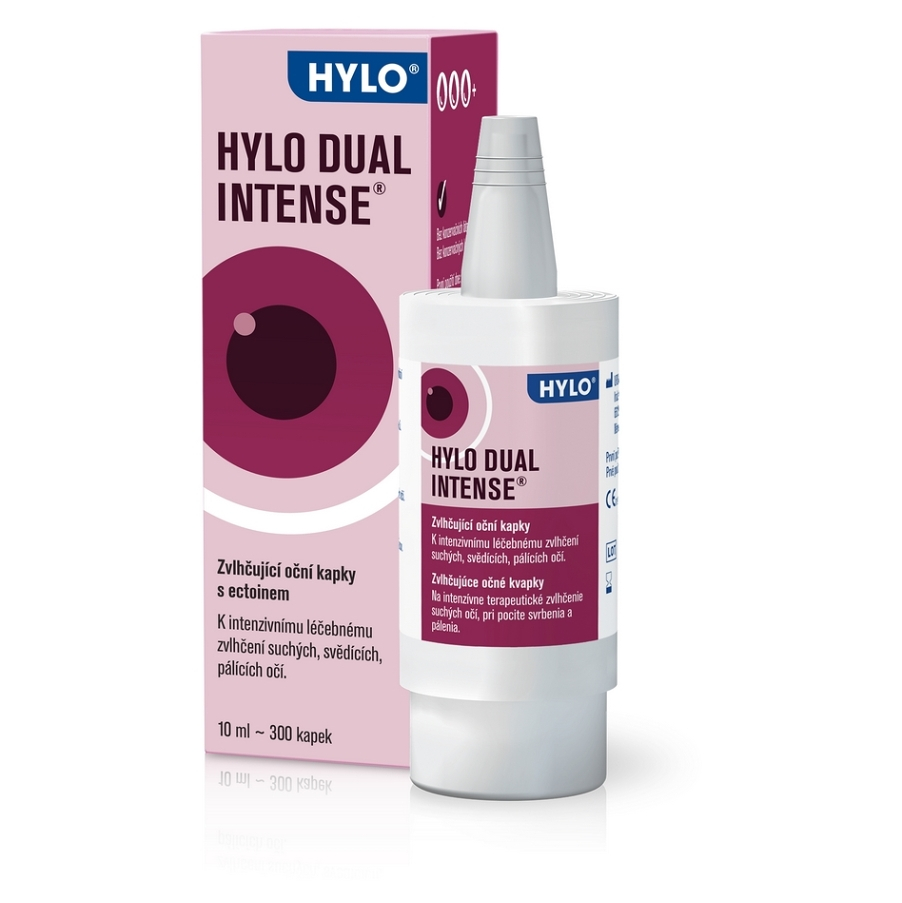 Hylo Eye Care Hylo Dual Intense očné kvapky na osvieženie unavených očí 10 ml