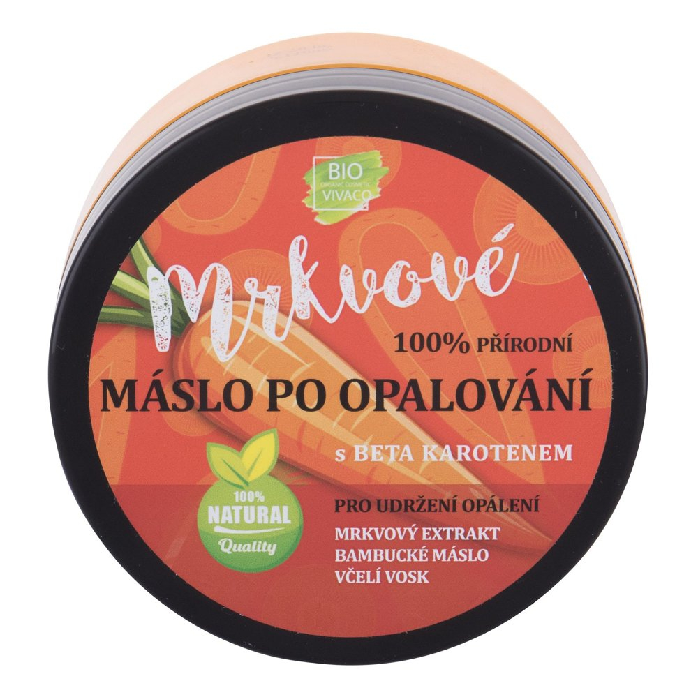 Mrkvové maslo po opaľovaní s betakaroténom VIVACO 150 ml