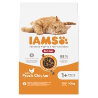 IAMS Cat Adult/Senior Indoor Chicken granule pre mačky 1 kus, Hmotnosť balenia (g): 10 kg