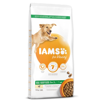 IAMS Dog Adult Large Chicken granule pre psov 1 kus, Hmotnosť balenia (g): 12 kg (Granule pre psov)
