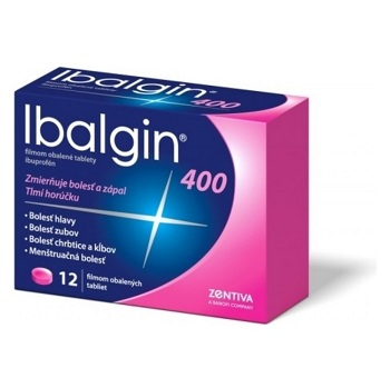 Ibalgin 400 mg 12 tabliet