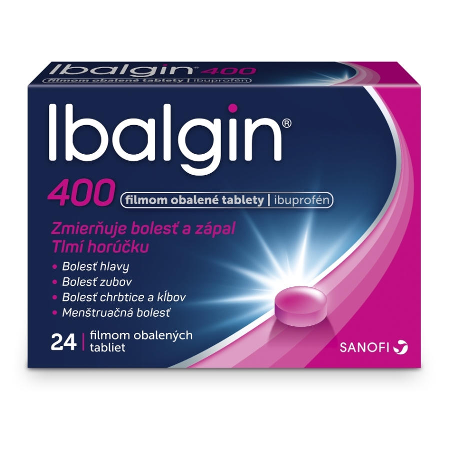 IBALGIN 400 mg 24 tabliet kúpite na Mojalekaren.sk