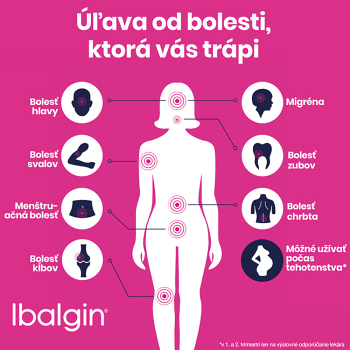 IBALGIN 400 mg 24 tabliet (Lieky na bolesť hlavy) - obrázok 4/4