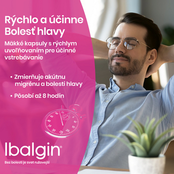 IBALGIN Rapidcaps 400 mg 30 kapsúl (Lieky na bolesť hlavy) - obrázok 3/4