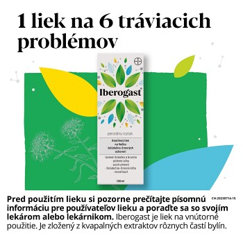 IBEROGAST perorálny roztok 100 ml