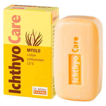 DR. MÜLLER IchthyoCare mydlo 2.5% 90 g (Tuhá mydlá)