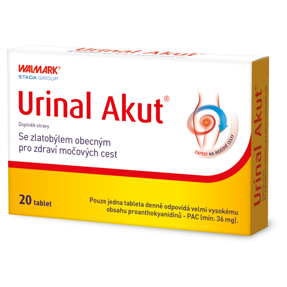 Urinal potravinový doplnok na podporu zdravia močových ciest 20 tbl