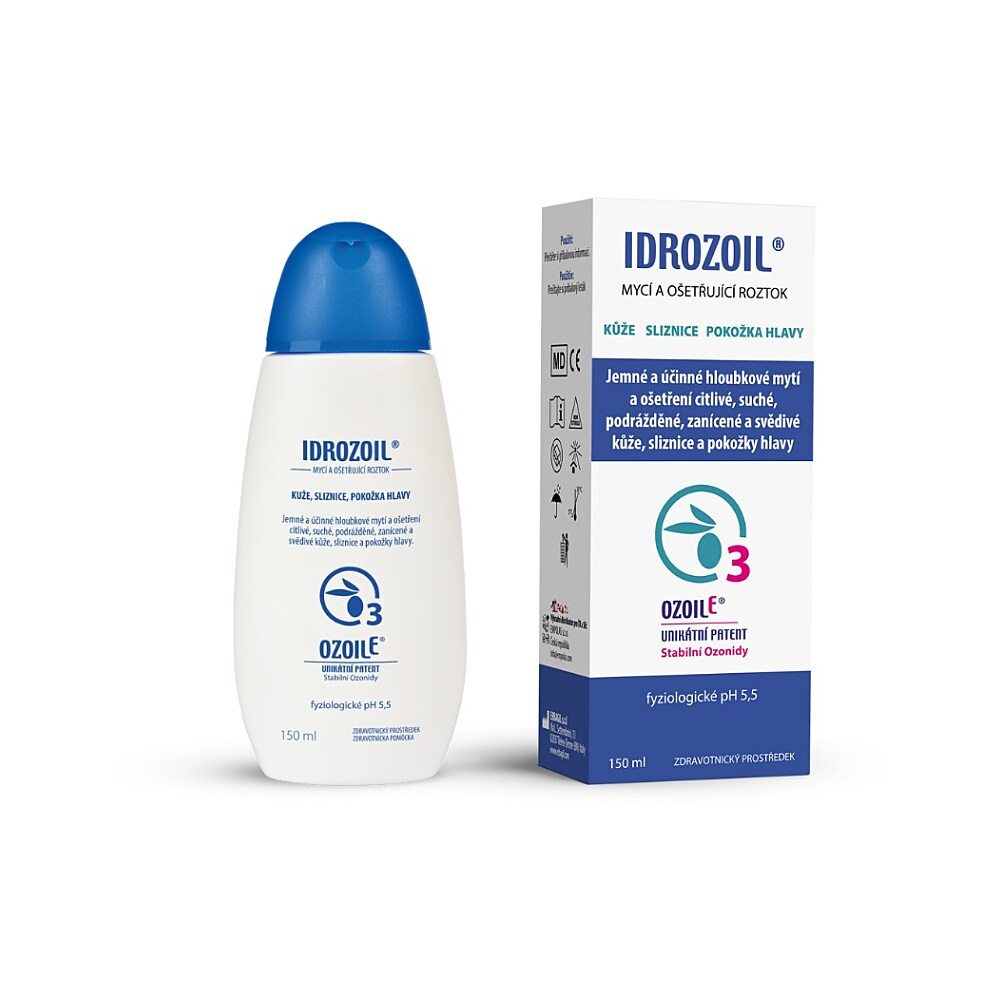 IDROZOIL umývací a ošetrujúci roztok 150 ml kúpite na Mojalekaren.sk